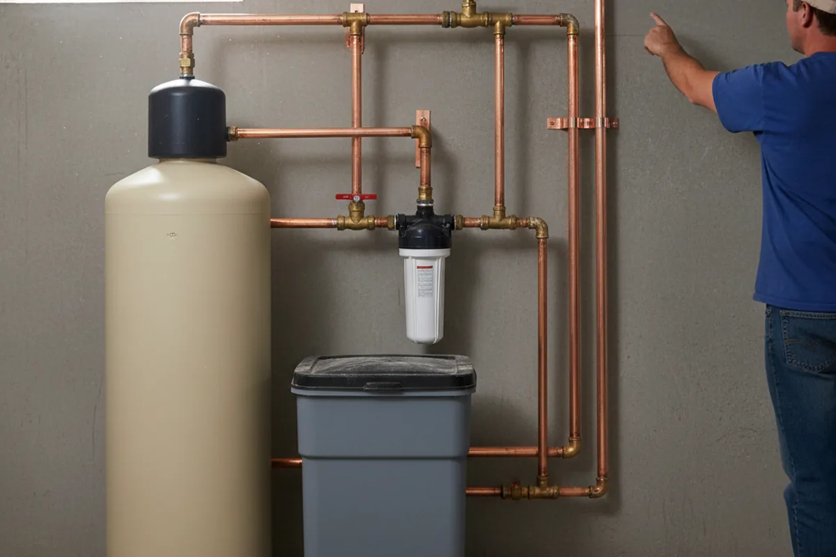 Whole-house water treatment system installed in Leeds